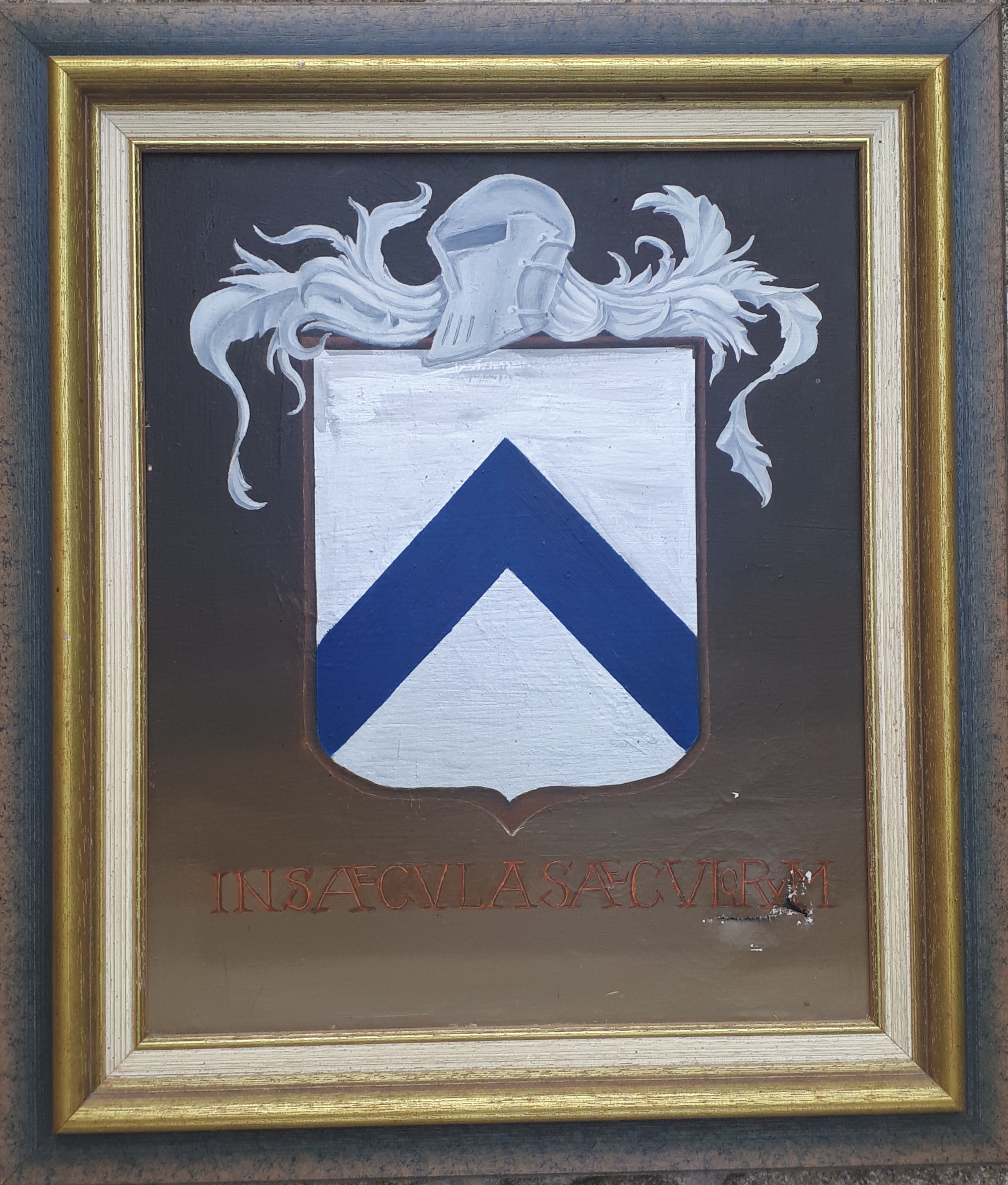 Blason peint de la famille (collection privée)